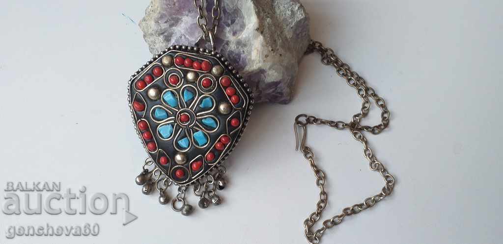 Old handmade necklace/amulet Old handmade necklace/amulet