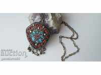 Old handmade necklace/amulet