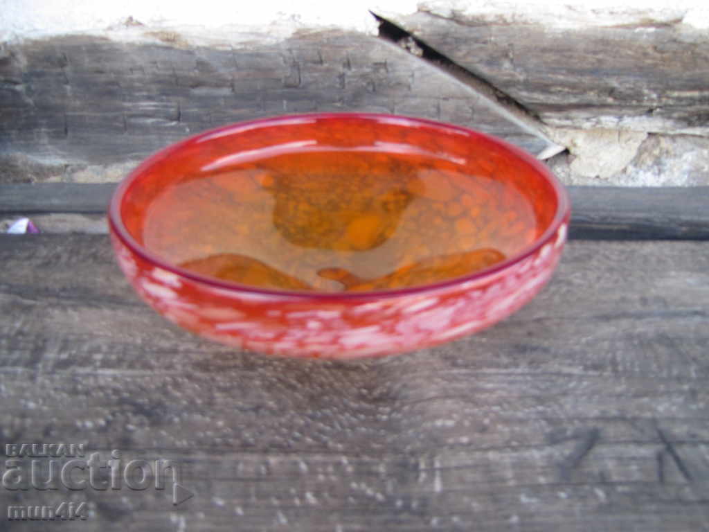 Glass bowl of fruit bowl