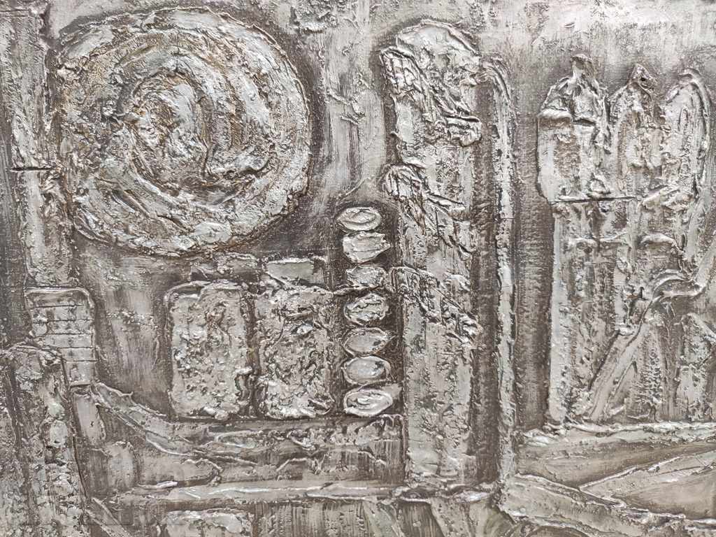 Dimitar Batoev Huge painting "Plastic wall project" - 7