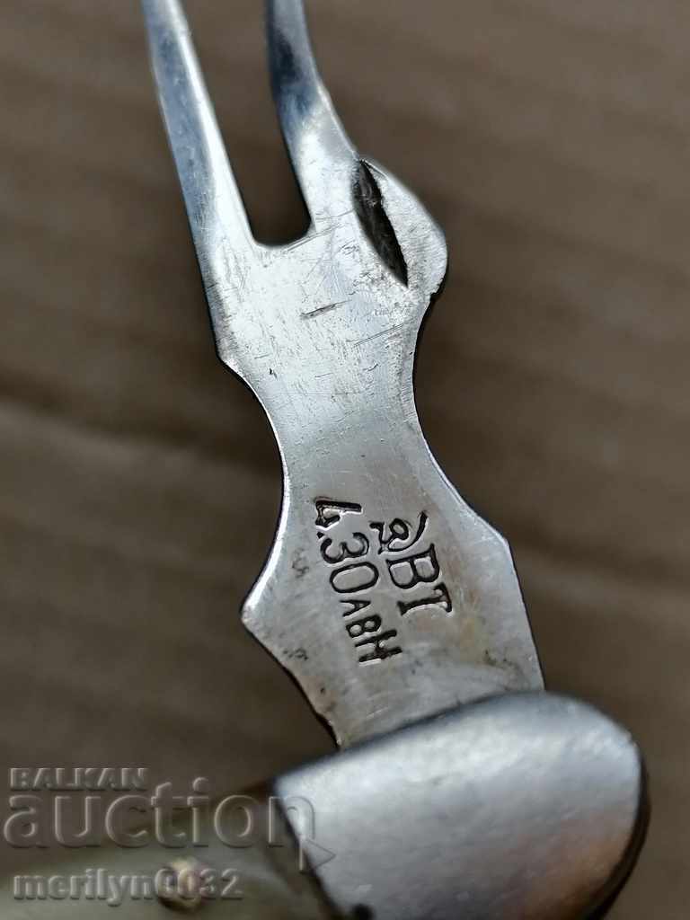 Auction Old social knife, knife, knife, fork, corkscrew, NRB Auction Old social knife, knife, knife, fork, corkscrew, NRB