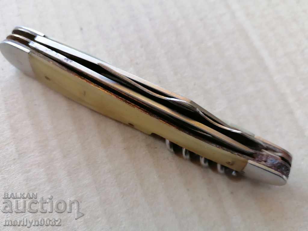 Old social knife, knife, knife, fork, corkscrew, NRB - 7 Old social knife, knife, knife, fork, corkscrew, NRB - 7