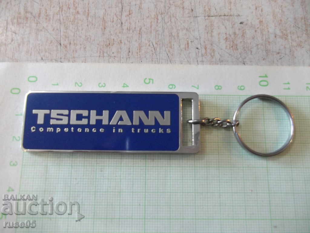 Keychain "TSCHANN" with price 3.00 BGN | € 1.53 Keychain "TSCHANN" with price 3.00 BGN | € 1.53
