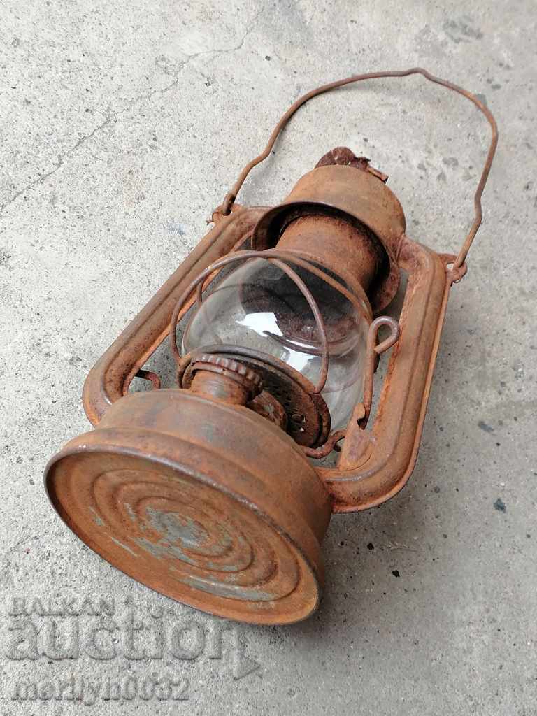 Delivery of Old German lantern, lamp, spotlight lamp Delivery of Old German lantern, lamp, spotlight lamp