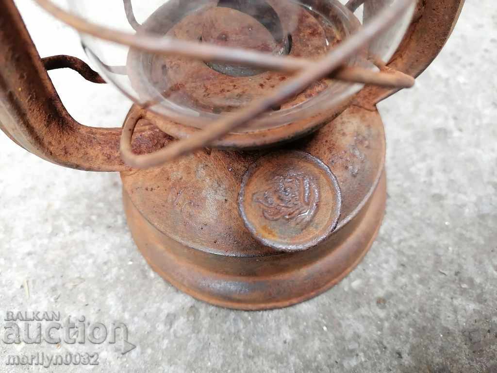 Old German lantern, lamp, spotlight lamp - 6 Old German lantern, lamp, spotlight lamp - 6