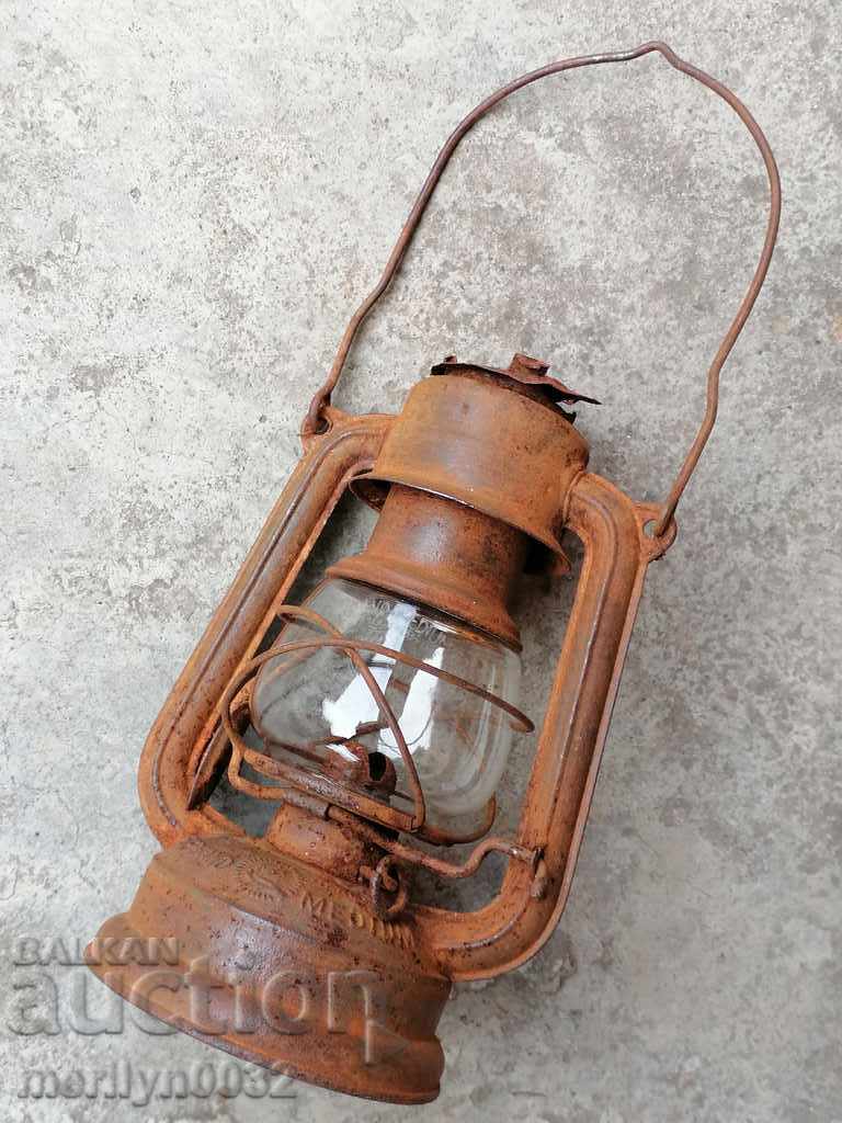Old German lantern, lamp, spotlight lamp - 7 Old German lantern, lamp, spotlight lamp - 7