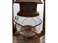 Old German lantern, lamp, spotlight lamp