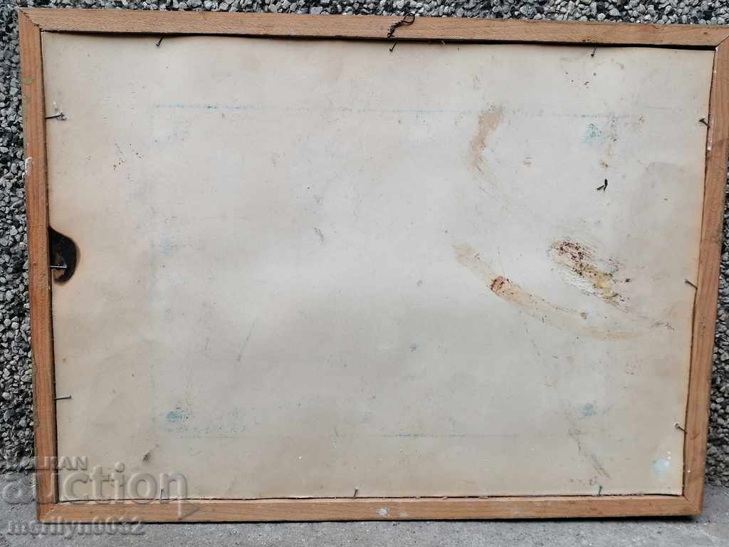 Watercolor early 20th in a glass frame taken from a banker's house with price 195.00 BGN | € 99.70 Watercolor early 20th in a glass frame taken from a banker's house with price 195.00 BGN | € 99.70