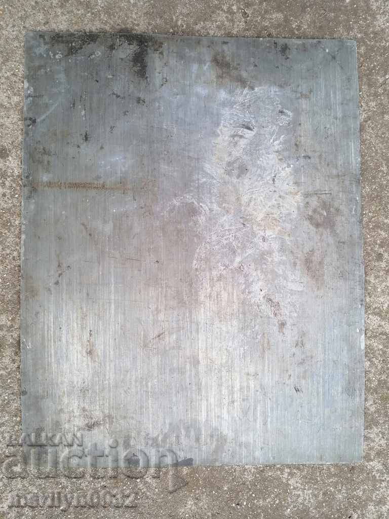 Auction Author's engraving zincography image of Lenin UNIQUE propaganda Auction Author's engraving zincography image of Lenin UNIQUE propaganda