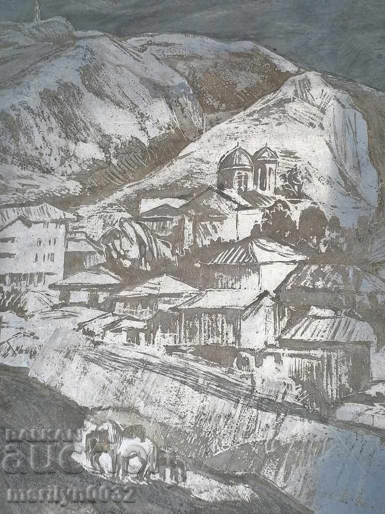 Author's engraving zincography Born near UNIQUE propaganda with price 185.00 BGN | € 94.59 Author's engraving zincography Born near UNIQUE propaganda with price 185.00 BGN | € 94.59