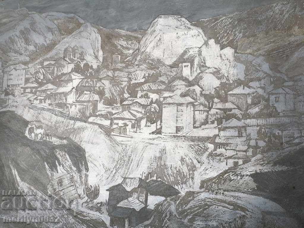 Author's engraving zincography Born near UNIQUE propaganda - 6 Author's engraving zincography Born near UNIQUE propaganda - 6