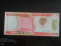 Banknote - Mozambique - 100,000 UNC tags 1993
