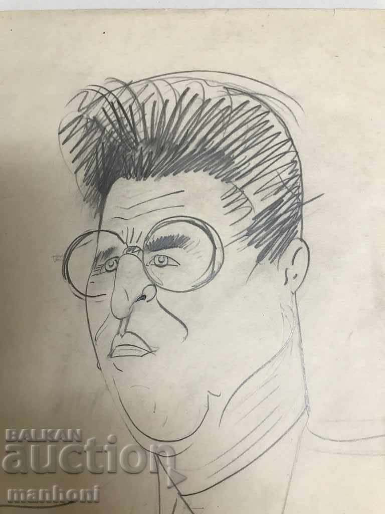 1503 Desene animate Alexander Dobrinov semnate R. 31/47 cm cu preț 250.00 BGN | € 127.82