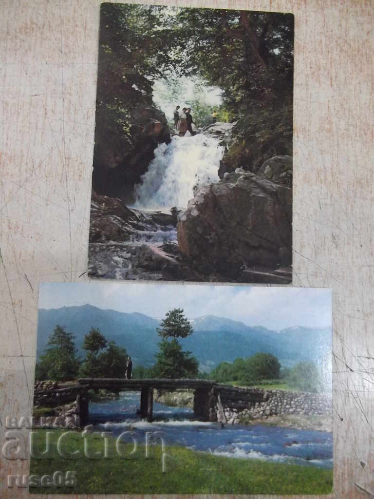 Lot of 2 pcs. cards "From the surroundings of Varshets"