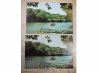 Lot of 2 pcs. cards "River * Kamchia *"