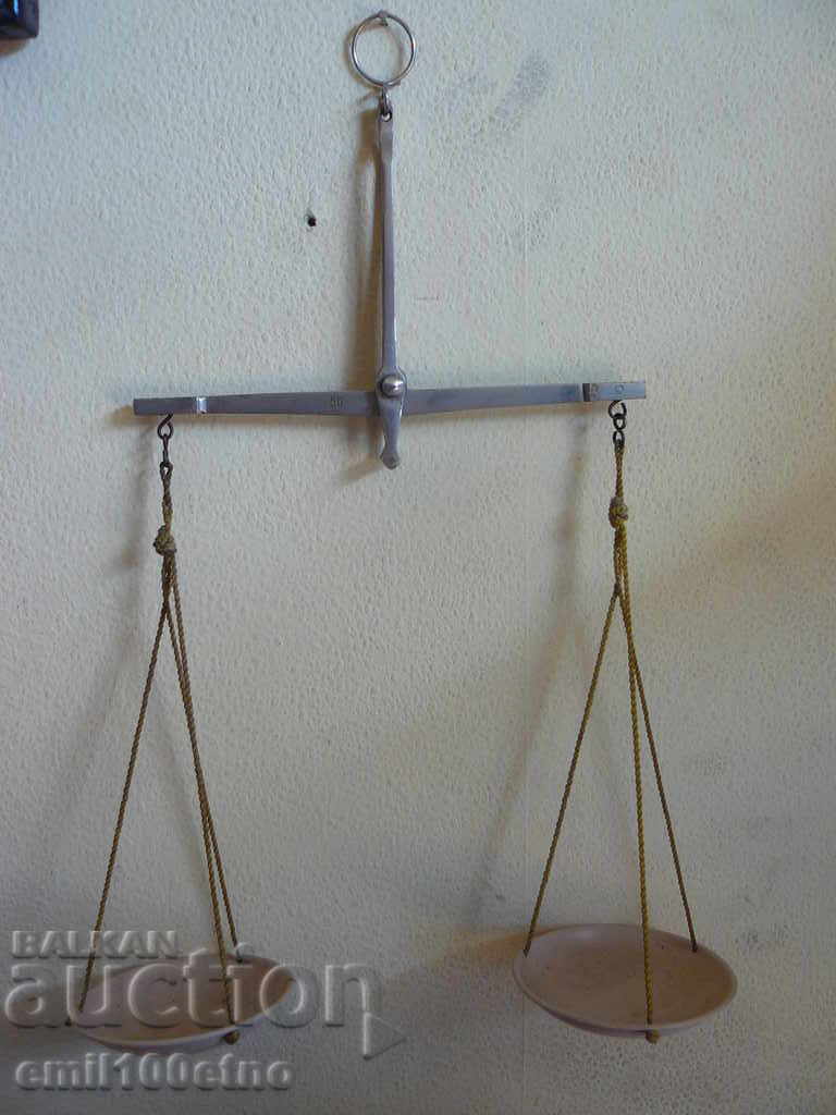 Old pharmacy scales