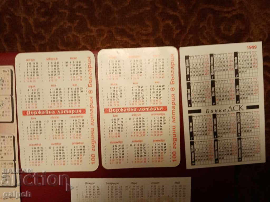 Calendars - 5 pcs. - BGN 2.00. - 5 Calendars - 5 pcs. - BGN 2.00. - 5