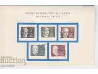 GDR Stamps Series Οι σπουδαίοι ανθρωπιστές στην υπηρεσία της προόδου