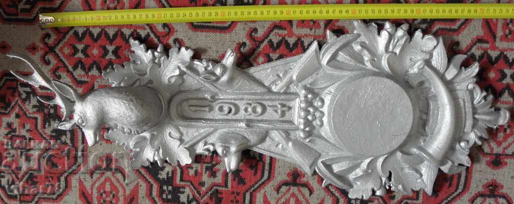 OLD CASTING WITH HUNTING MOTIFS - 5