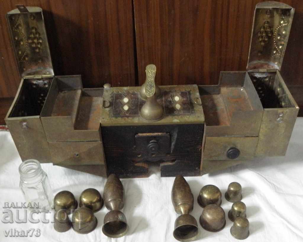 OLD SHOE SHINE BOX - PERSONAL DELIVERY ONLY - 6