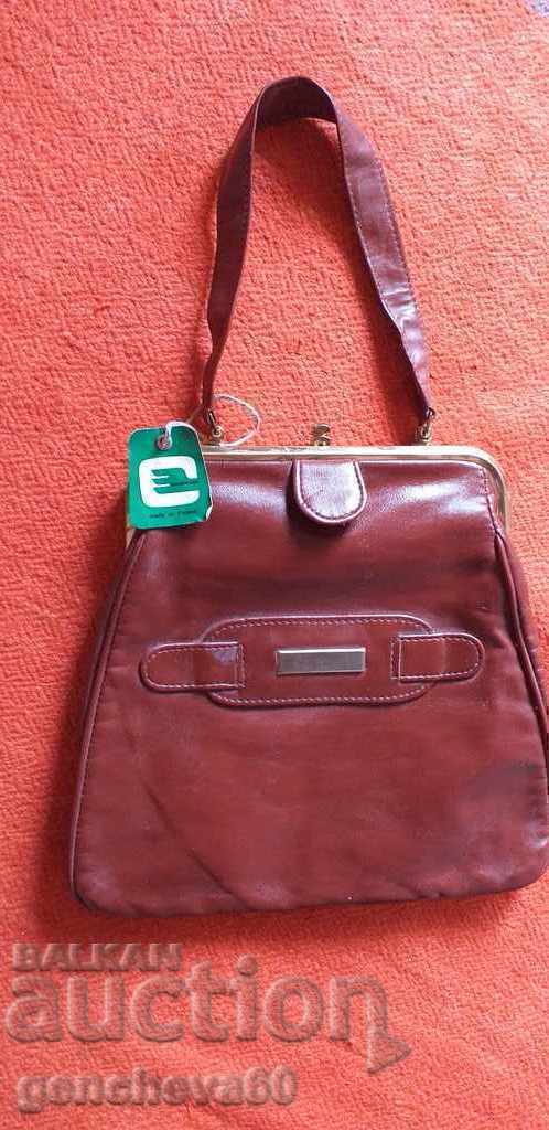 ART Women's leather field bag with tag - 5 ART Women's leather field bag with tag - 5