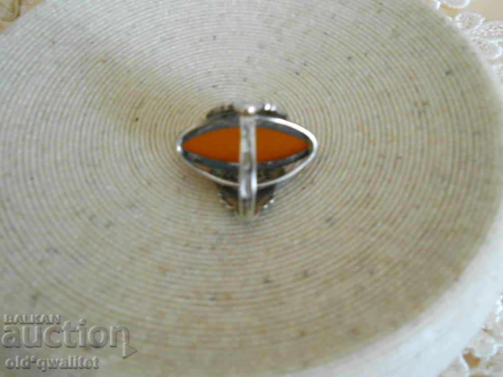 Russian silver RING, Silver 875, hallmarks - 5 Russian silver RING, Silver 875, hallmarks - 5