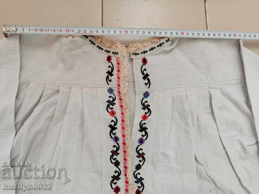 Women's shirt hand embroidery kenar lace chaise costume dress - 7 Women's shirt hand embroidery kenar lace chaise costume dress - 7