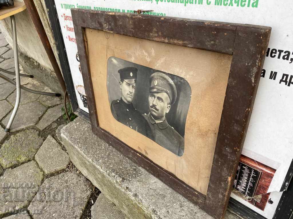 Delivery of 10548. OLD MILITARY PHOTO Retouched IN A WOODEN FRAME Delivery of 10548. OLD MILITARY PHOTO Retouched IN A WOODEN FRAME