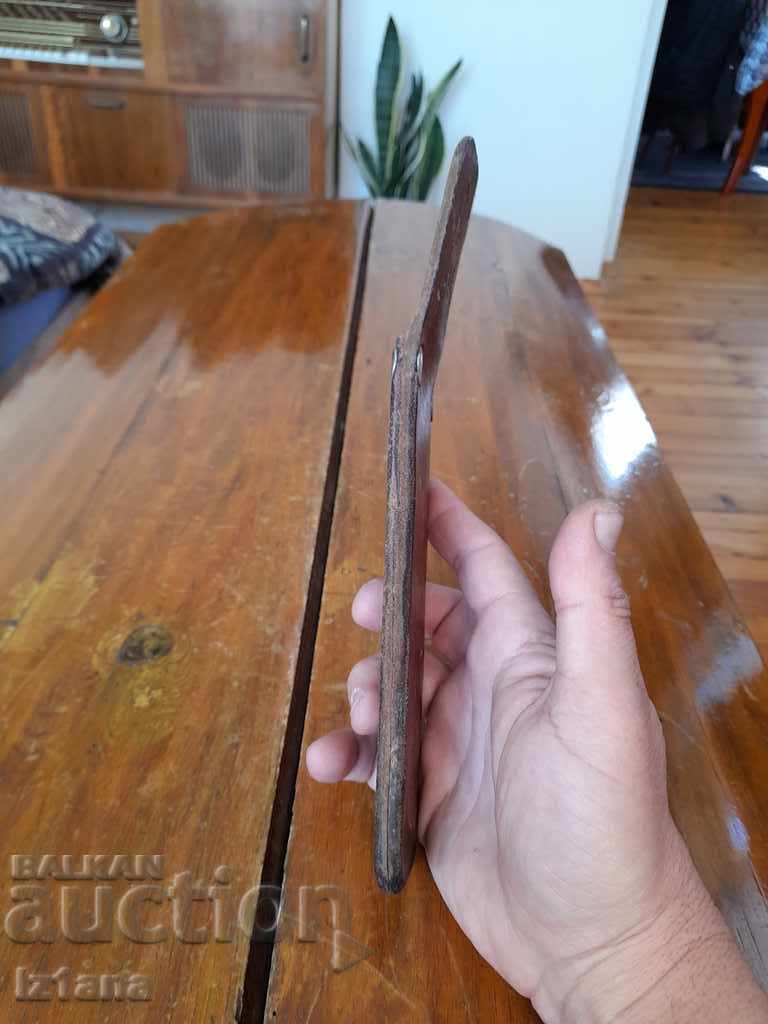 Auction Old leather knife for knife Auction Old leather knife for knife