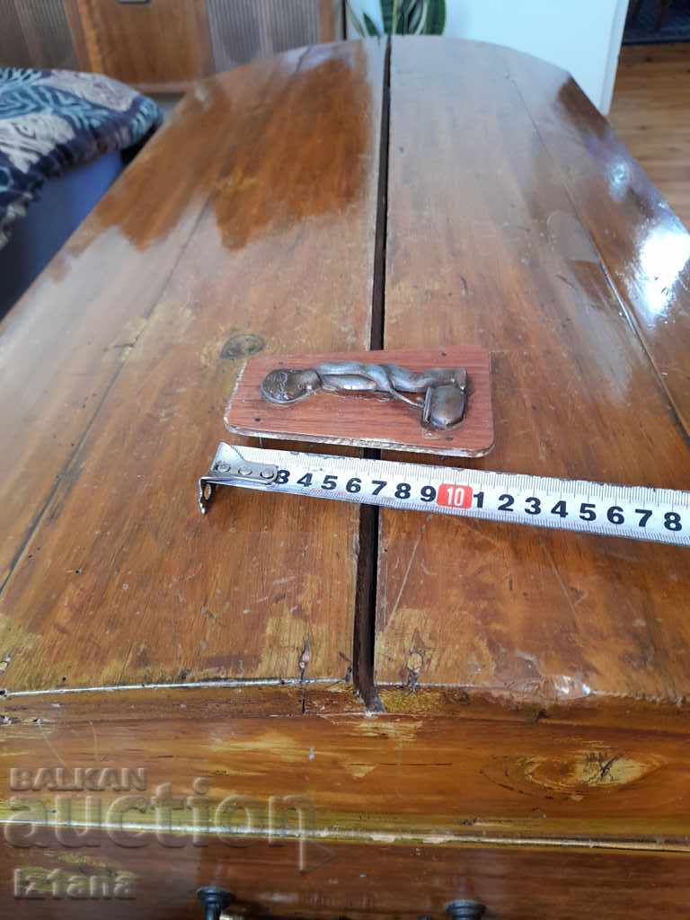 An old plate, a toilet plate - 5 An old plate, a toilet plate - 5