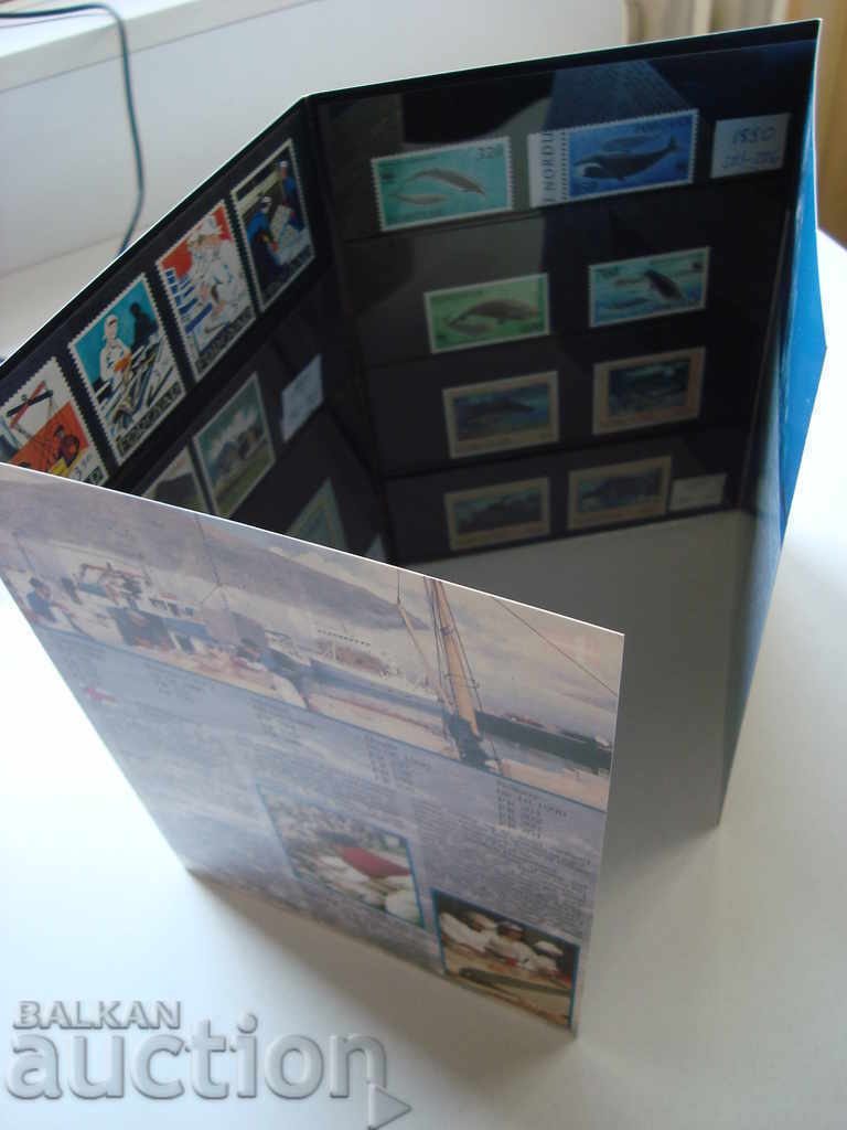 Anniversary album stamps Faroe Islands 1990 philately - 7