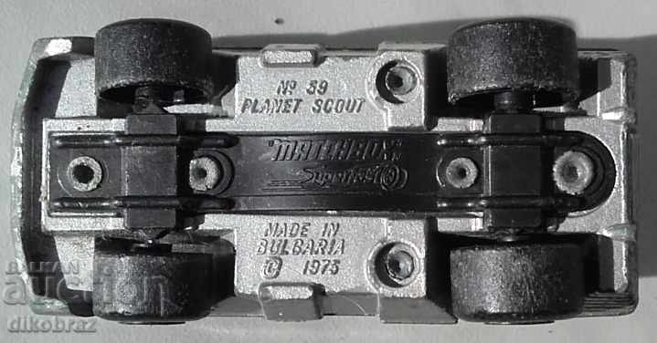 Auction Planet Scout - Matchbox / Bulgaria - 1975 Auction Planet Scout - Matchbox / Bulgaria - 1975