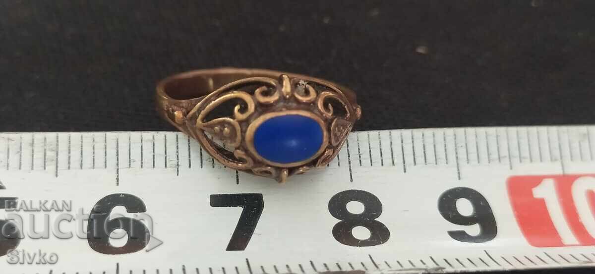 Пръстен старинен пиринч Пръстен старинен пиринч