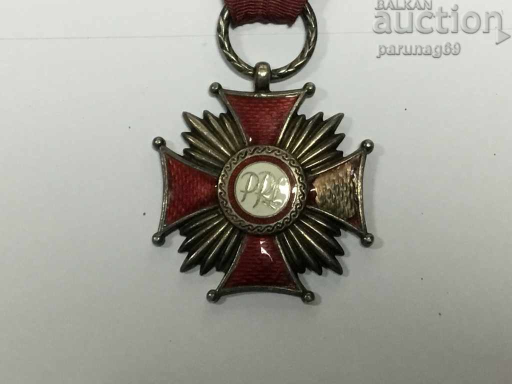 Auction Poland Cross of Merit Gold and Silver 1958-1966 Auction Poland Cross of Merit Gold and Silver 1958-1966