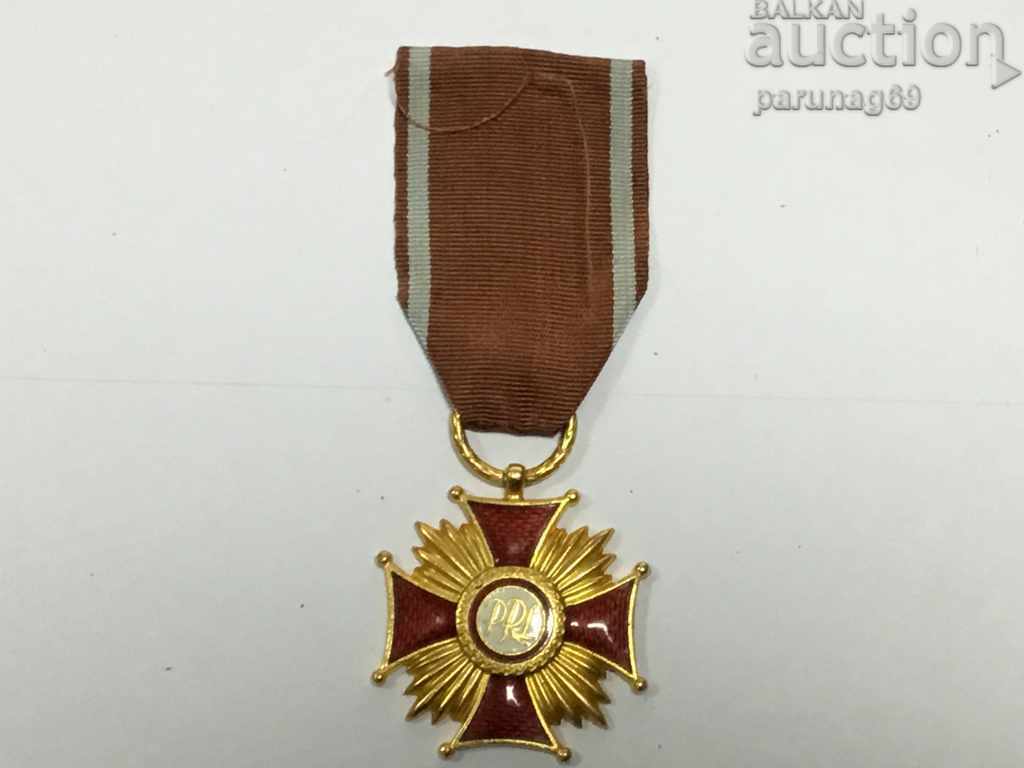 Delivery of Poland Cross of Merit Gold and Silver 1958-1966