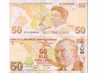 TURKEY TURKEY 50 Pounds Issue 2009 - 2017 NEW UNC SERIES C