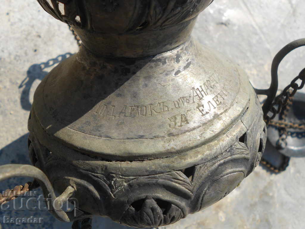 Silver candela - 7 Silver candela - 7