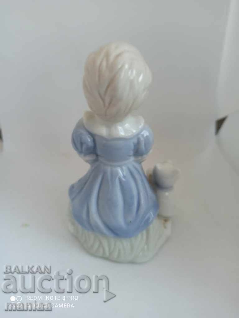 Auction English porcelain figure Auction English porcelain figure