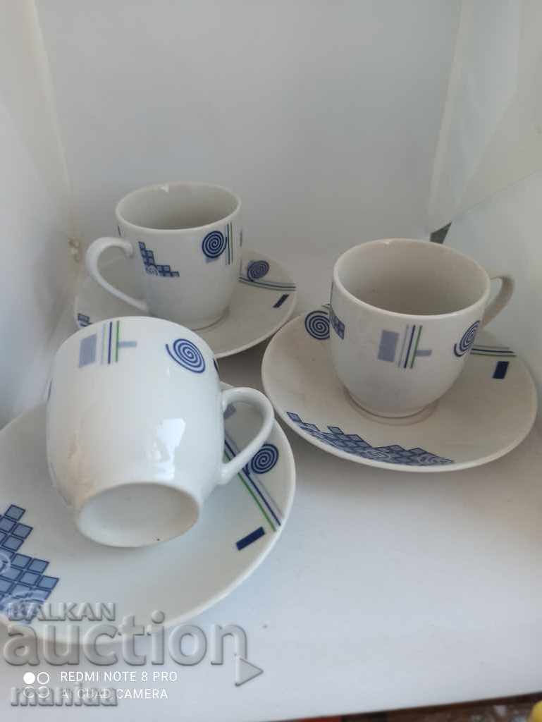 Coffee service for 6 cups and 6 saucers with price 39.00 BGN | € 19.94 Coffee service for 6 cups and 6 saucers with price 39.00 BGN | € 19.94