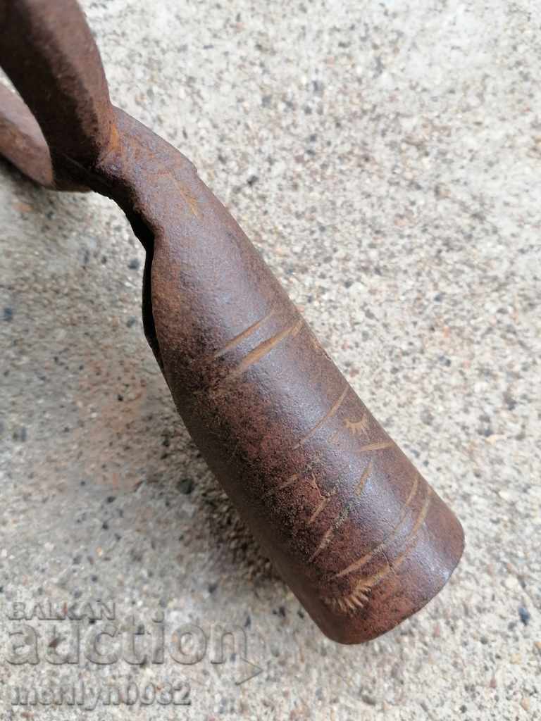 Double tooth, beet harvester, wrought iron - 5