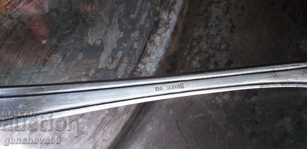 Auction Over 100 years old WMF silver plated tray and WMF spatula Auction Over 100 years old WMF silver plated tray and WMF spatula