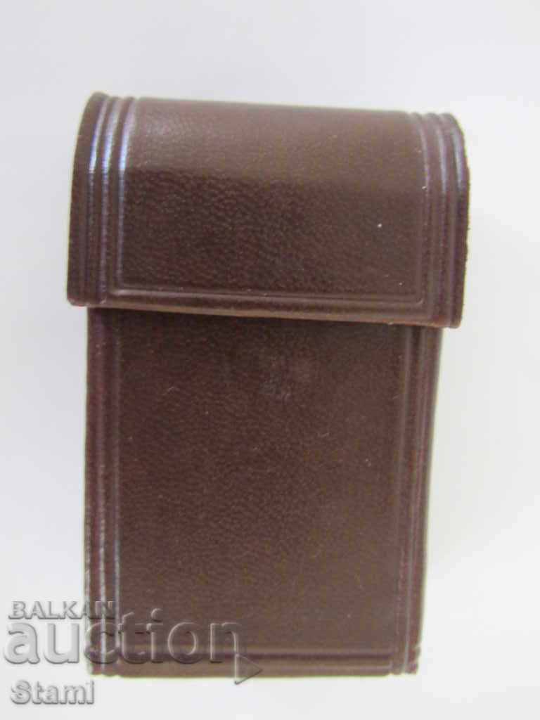 Leather cigarette case