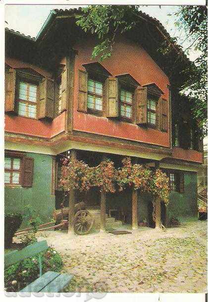 Card Bulgaria Panagyurishte Dudekova house 1 *