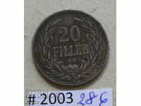 20 fillets 1908 Hungary