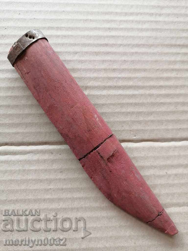 Old can of forged blade knife Old can of forged blade knife