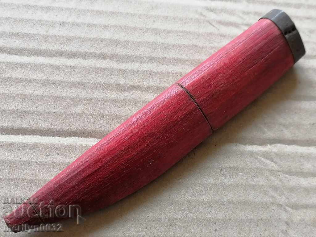 Old can of forged blade knife with price 60.00 BGN | € 30.68