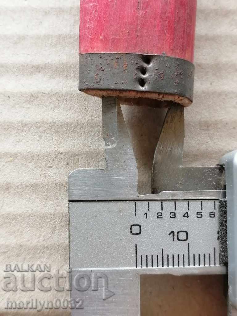 Old can of forged blade knife - 5