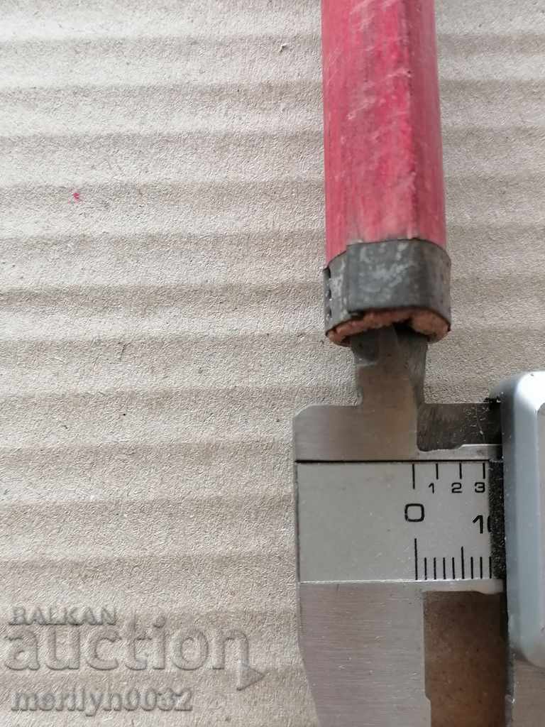 Old can of forged blade knife - 6