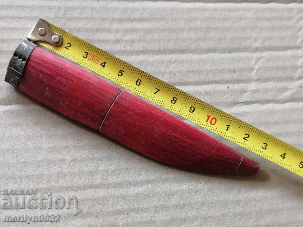 Old can of forged blade knife