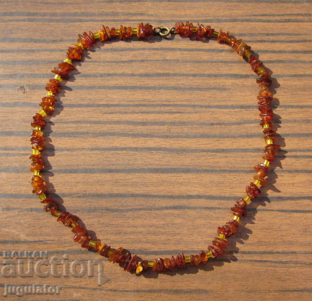 women's necklace necklace jewelry made of natural natural amber